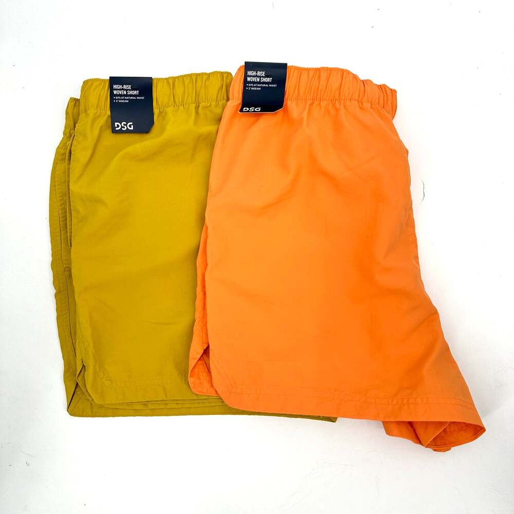DICKS SPORTING GOODS DSG NWT 2 Pair Woven Active Shorts 3" // Medium